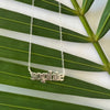 Sterling silver CUSTOM NAMEPLATE Necklace