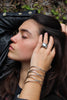 CAROLYN 3 X LACE UP CUFF Bracelet