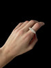 ELLA Horizontal Oval Diamond Ring
