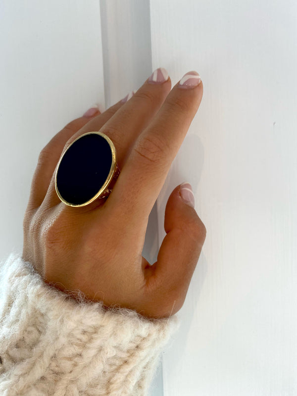 ELIZA OVAL Paint Ring
