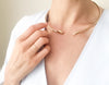 LIZZIE SNAKE OPEN CHOKER NECKLACE