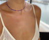 SAMARA WHITE ENAMEL BURST NECKLACE