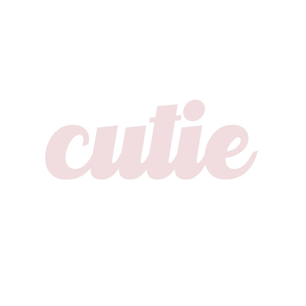 CUTIE PIE - Lucite Box