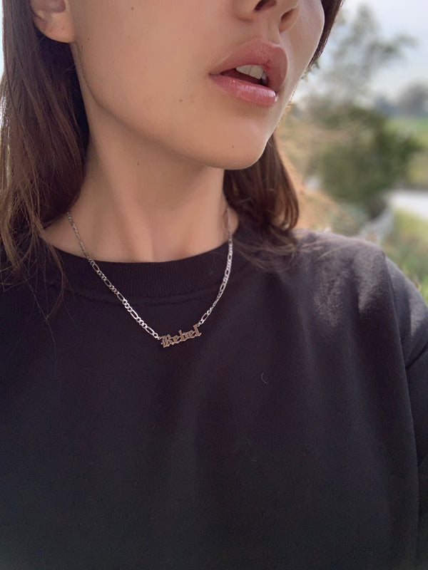 REBEL - OLD ENGLISH - Necklace