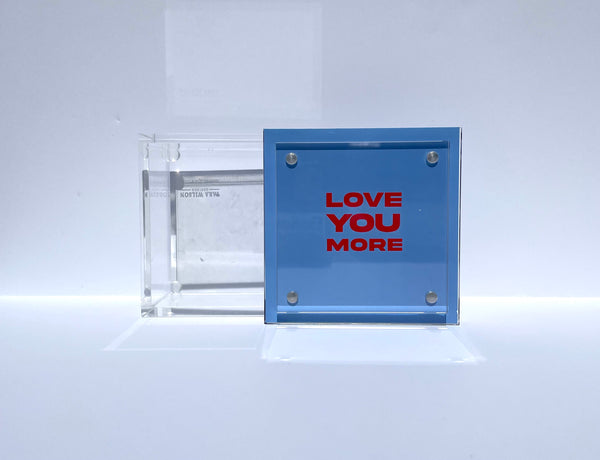 Love you More - Lucite Box
