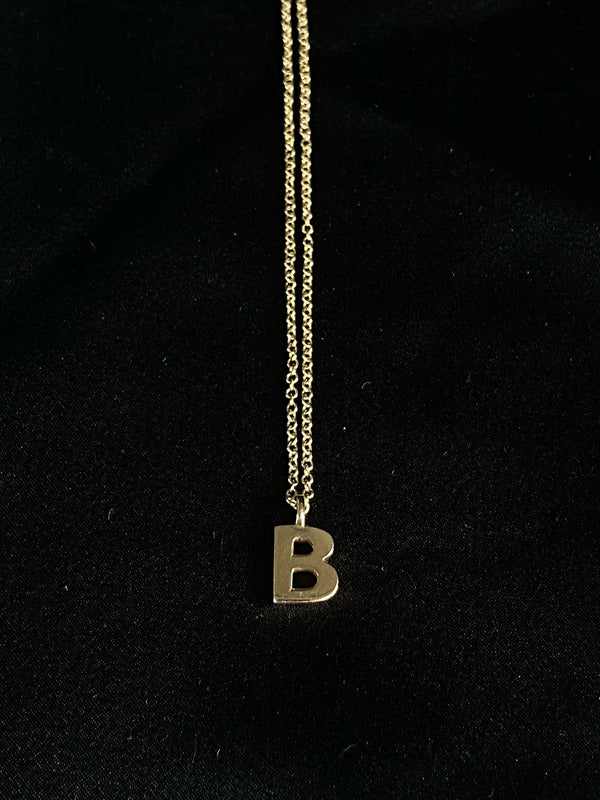 BOLD UPPERCASE INITIAL Necklace