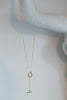 BLU TOGGLE CHAIN NECKLACE