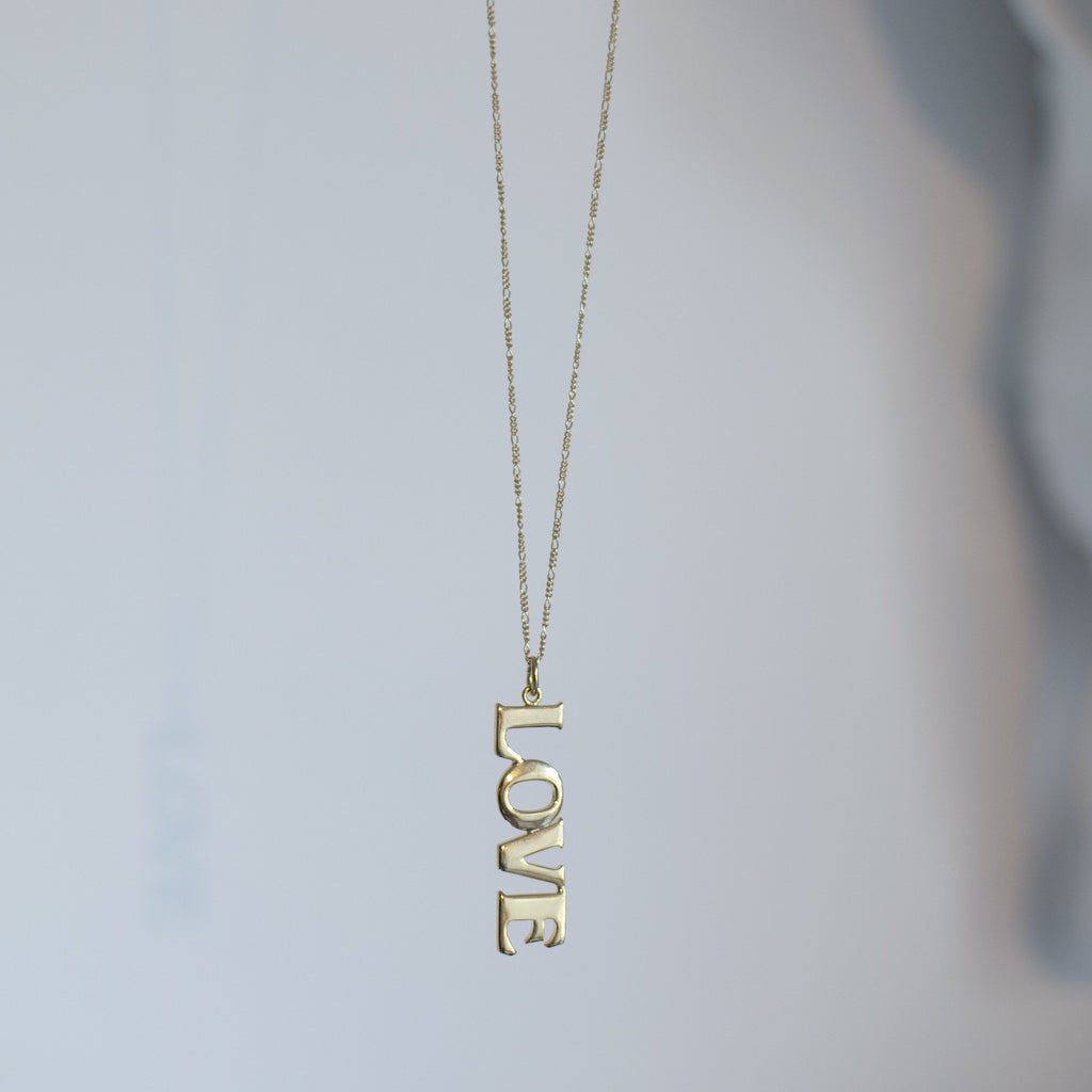 LOVE Drop Necklace