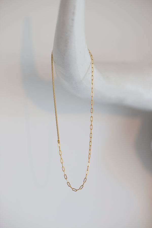 LUCA Chain/Bead Necklace
