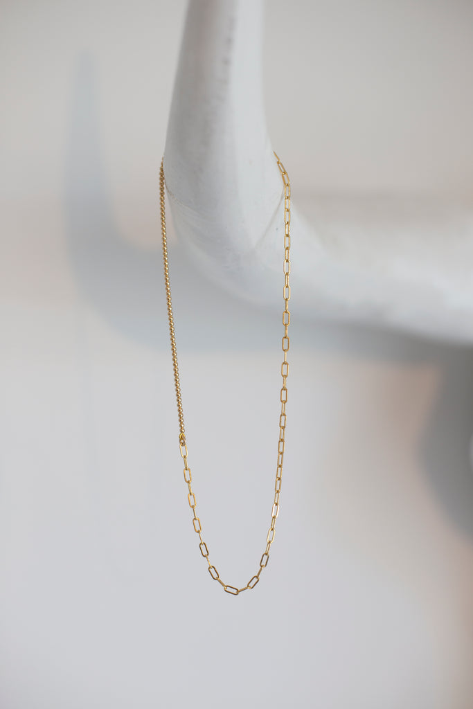 LUCA Chain/Bead Necklace