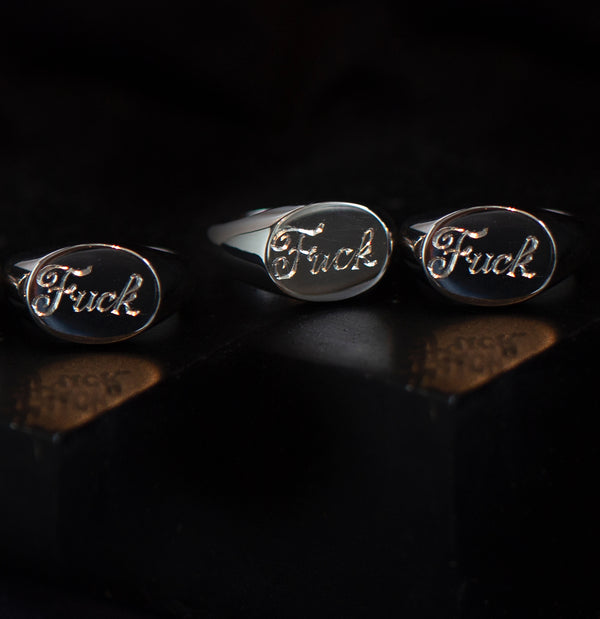 FUCK Signet Ring