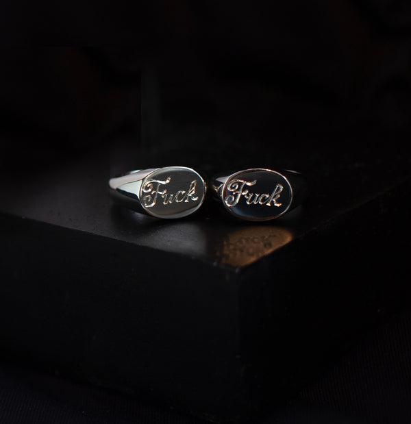 FUCK Signet Ring