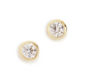 Solitaire Bezel Stud