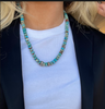 SAWYER Turquoise Beaded Necklace