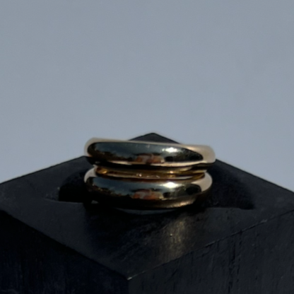 Mila Double Banded Ring