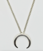RYAN Statement Crescent Chain Necklace