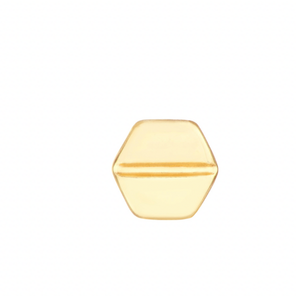 REAGAN SCREW STUD EARRINGS