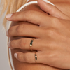 KELSEY Mini ID Plate Chain Link Ring