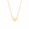 ROSEY HEART NECKLACE
