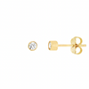 Solitaire Bezel Stud