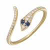 SAMI Diamond Snake Ring