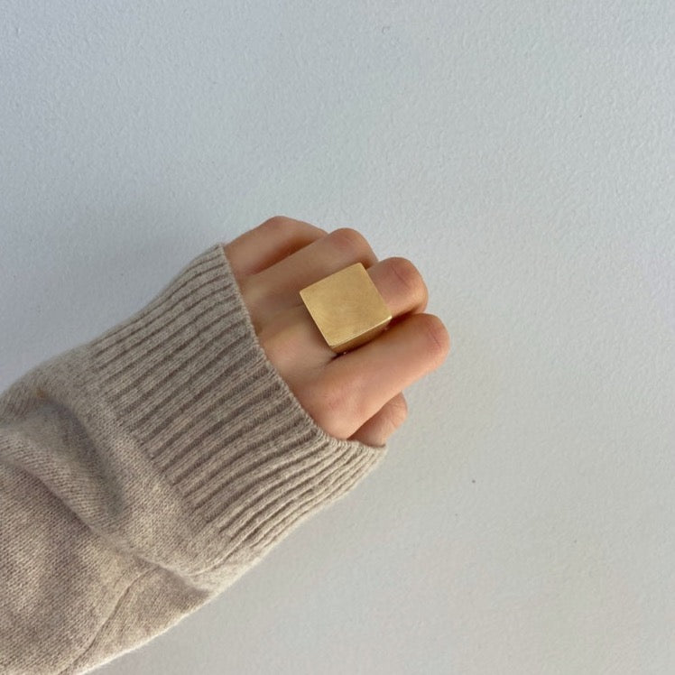 STELLA SQUARE 14k Ring