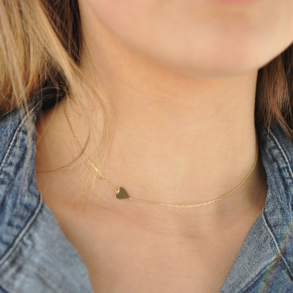 LILLIA BABY HEART NECKLACE