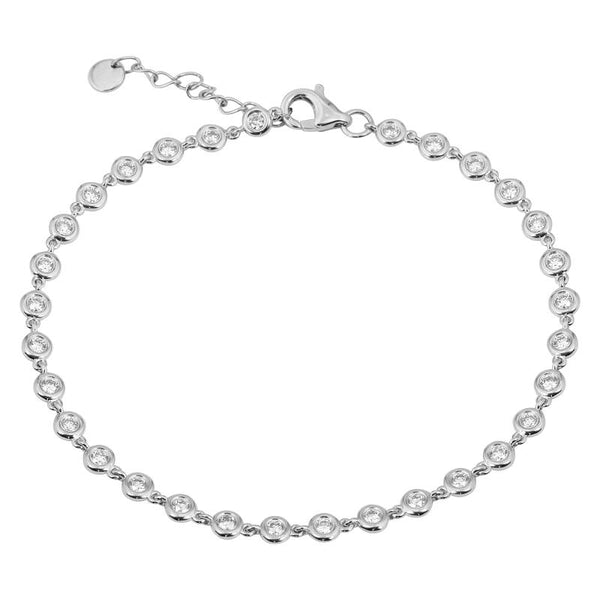 TILU Bezel Set Stone Bracelet