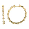 HANK BAMBOO HOOP EARRINGS