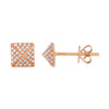 DYLAN PYRAMID STUD EARRINGS