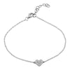 EMERSON Diamond Heart Bracelet