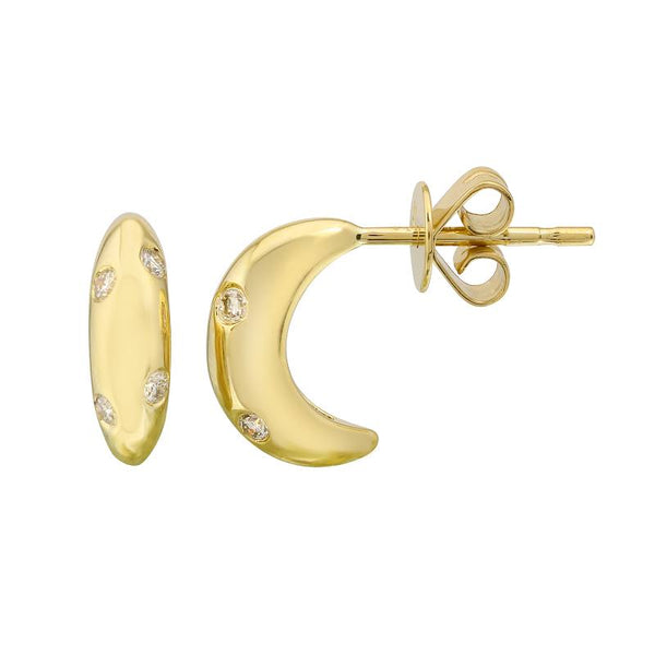 LUNA Crescent Earrings