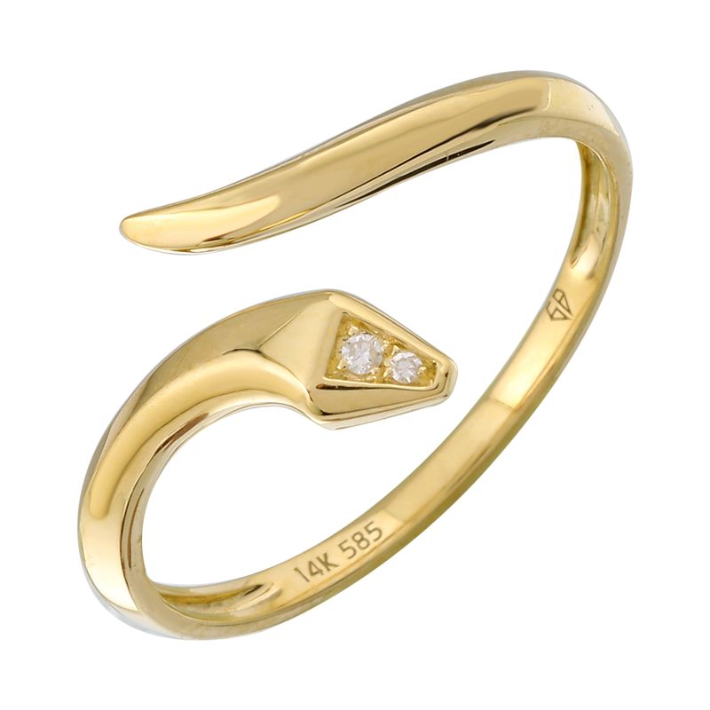 NIKKI Snake Wrap  Ring