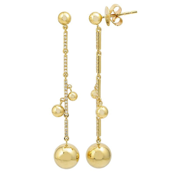 JIJI BALL DROP EARRINGS